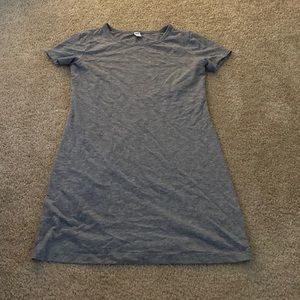 Oldnavy gray t shirt dress